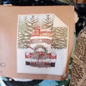 Plush blanket Christmas
